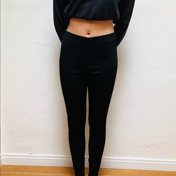 NWT VERTIGO TUXEDO PANT SEXY SIZE SMALL BLACK EXCELLENT FIT - Picture 1 of 7